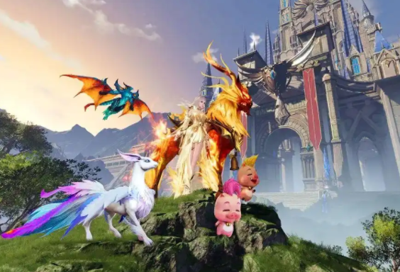 <b>神兽灵犀”等养成玩法让玩家和神兽在山海大荒发明属于他们的专属回忆</b>